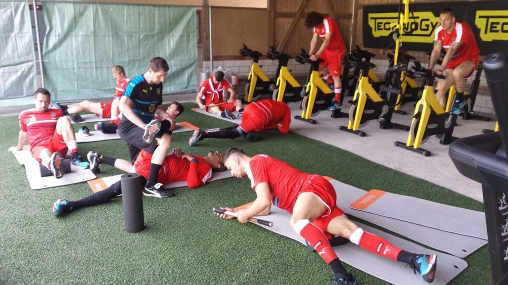THE AUSTRIAN NATIONAL TEAM RECOVERS WITH BLACKROLL®